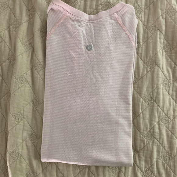 lululemon short sleeve full length swiftly flush pink - Picture 2 of 8